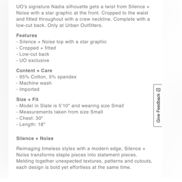 Silence + Noise Pastel Blue Star Blouse - Picture 3 of 8